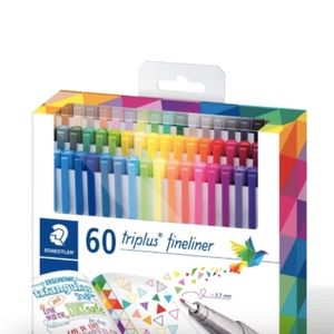 staedtler triplus fineliner set 60 count